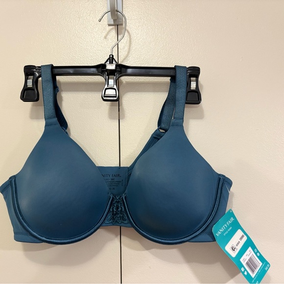 Vanity Fair Blue Full Coverage Bra with Molded Cups - Picture 7 of 7